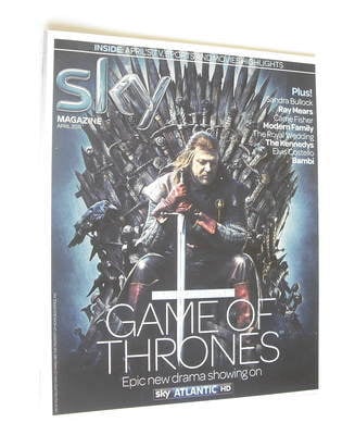 Sky TV magazine - April 2011 - Sean Bean cover