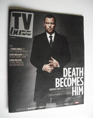 TV Buzz magazine - Andrew Lancel cover (3 March 2012)