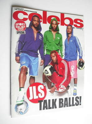 Celebs magazine - JLS cover (11 March 2012)
