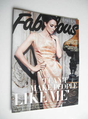 Fabulous magazine - Christine Bleakley cover (4 March 2012)