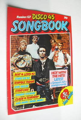 Disco 45 magazine - No 127 - May 1981 - Adam And The Ants cover
