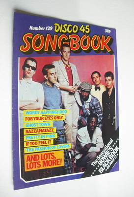 <!--1981-07-->Disco 45 magazine - No 129 - July 1981 - The Specials cover