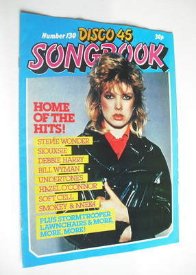Disco 45 magazine - No 130 - August 1981 - Kim Wilde cover