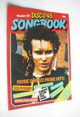 Disco 45 magazine - No 131 - September 1981 - Adam Ant cover
