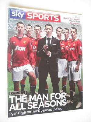Sky Sports magazine - February/March 2011 - Ryan Giggs cover