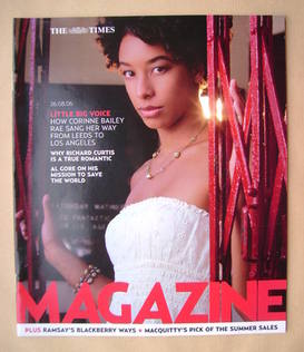 The Times magazine - Corinne Bailey Rae cover (26 August 2006)