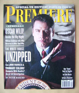 Premiere magazine - John Travolta cover (April 1998)