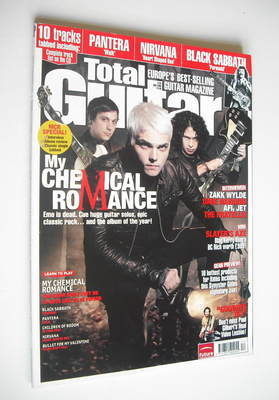 Total Guitar magazine - My Chemical Romance cover (November 2006)