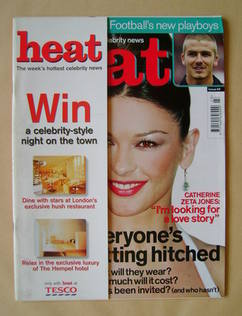 <!--2000-06-10-->Heat magazine - Catherine Zeta Jones cover (10-16 June 200