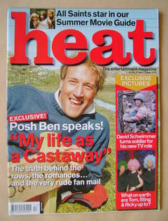 Heat magazine - Ben Fogle cover (27 April - 3 May 2000 - Issue 63)
