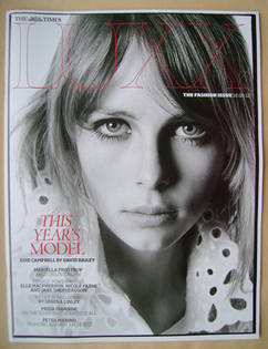 <!--2012-03-10-->LUXX magazine - 10 March 2012 - Edie Campbell cover