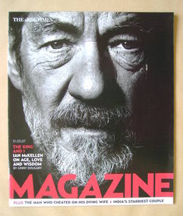 The Times magazine - Ian McKellen cover (31 March 2007)