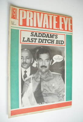 Private Eye magazine - No 762 (1 March 1991)