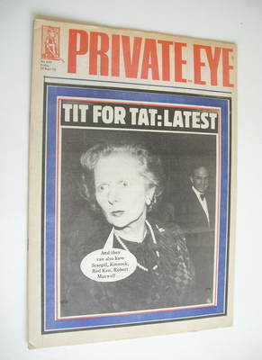 Private Eye magazine - No 620 (20 September 1985)