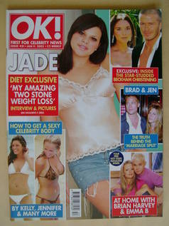 OK! magazine - Jade Goody cover (11 January 2005 - Issue 451)