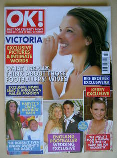 OK! magazine - Victoria Beckham cover (13 June 2006 - Issue 524)