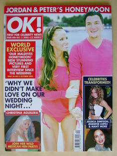 <!--2005-10-11-->OK! magazine - Jordan and Peter Andre cover (11 October 20