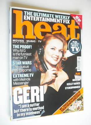 Heat magazine - Geri Halliwell cover (24-30 April 1999 - Issue 12)