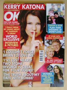 OK! magazine - Kerry Katona cover (14 December 2004 - Issue 448)