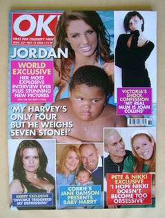 OK! magazine - Jordan and Harvey cover (12 September 2006 - Issue 537)