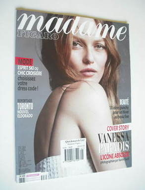 <!--2012-01-07-->Madame Figaro magazine - 7 January 2012 - Vanessa Paradis 