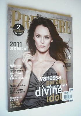 Premiere magazine - Vanessa Paradis cover (December 2011/January 2012)