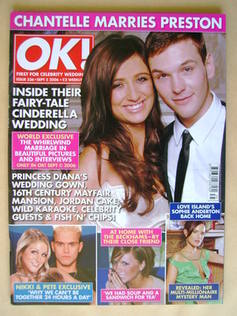 OK! magazine - Chantelle Houghton and Samuel Preston cover (5 September 2006 - Issue 536)