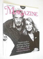 The Times magazine - David Bailey and Jean Shrimpton cover (7 January 2012)