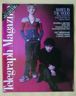 Telegraph magazine - Rufus Sewell and Emily Woof cover (31 January 1998)