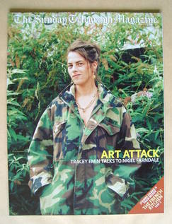 The Sunday Telegraph magazine - Tracey Emin cover (27 October 2002)