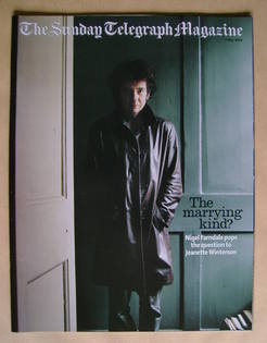 The Sunday Telegraph magazine - Jeanette Winterson cover (2 May 2004)