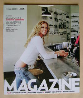 The Times magazine - Inge de Bruijn cover (31 July 2004)