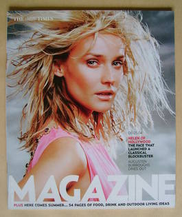 The Times magazine - Diane Kruger cover (8 May 2004)