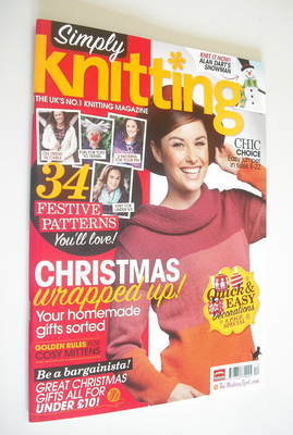 Simply Knitting magazine (Issue 87 - December 2011)