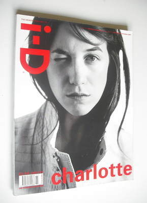 i-D magazine - Charlotte Gainsbourg cover (November 2001)