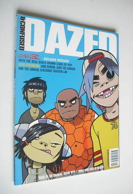 Dazed & Confused magazine (January 2001 - Gorillaz cover)