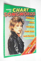 Chart Songwords magazine - No 28 - May 1981 - Kim Wilde cover