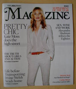The Times magazine - Kate Moss cover (7 April 2012)