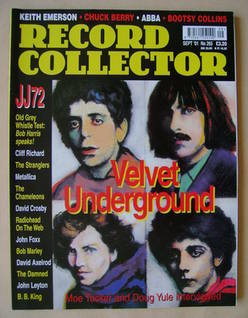 Record Collector - Velvet Underground cover (September 2001 - Issue 265)