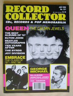 Record Collector - Queen cover (January 1998 - Issue 221)