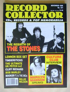 Record Collector - The Rolling Stones cover (November 1998 - Issue 231)
