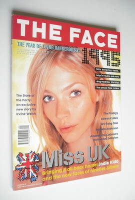 The Face magazine - Jodie Kidd cover (January 1996 - Volume 2 No. 88)