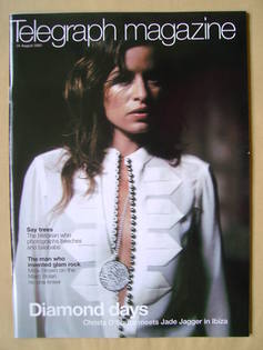 Telegraph magazine - Jade Jagger cover (31 August 2002)