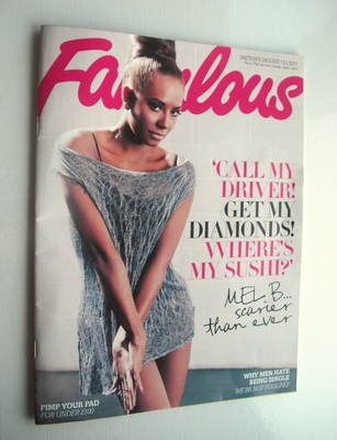 Fabulous magazine - Mel B cover (1 April 2012)