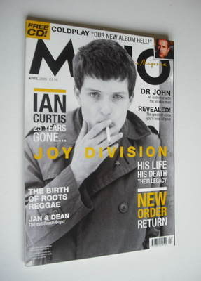 <!--2005-04-->MOJO magazine - Ian Curtis cover (April 2005 - Issue 137)