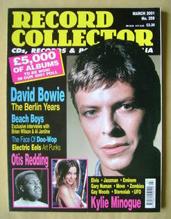 Record Collector - David Bowie cover (March 2001 - Issue 259)