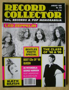 Record Collector - Led Zeppelin cover (January 1999 - Issue 233)