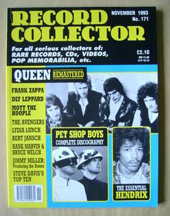 Record Collector - Queen cover (November 1993 - Issue 171)