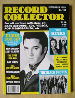 Record Collector - Elvis Presley cover (September 1993 - Issue 169)