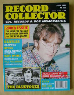 Record Collector - John Lennon cover (April 1996 - Issue 200)